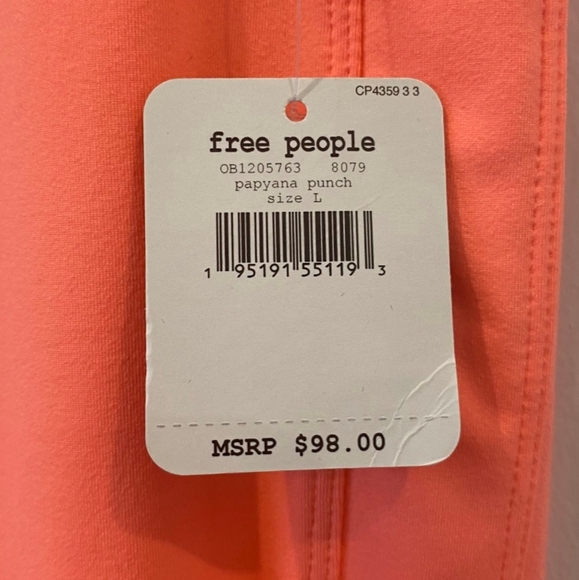 Free People Very Prairie Leggings in Papyana Punch NWT - Picture 9 of 10